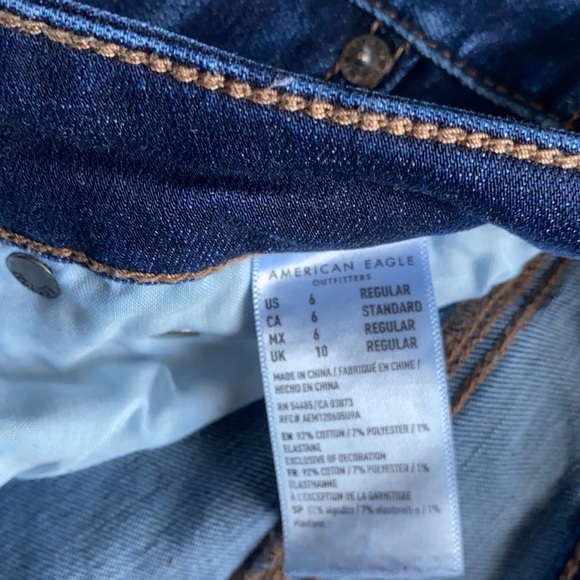 American Eagle Jeans Size 6 - Picture 3 of 4